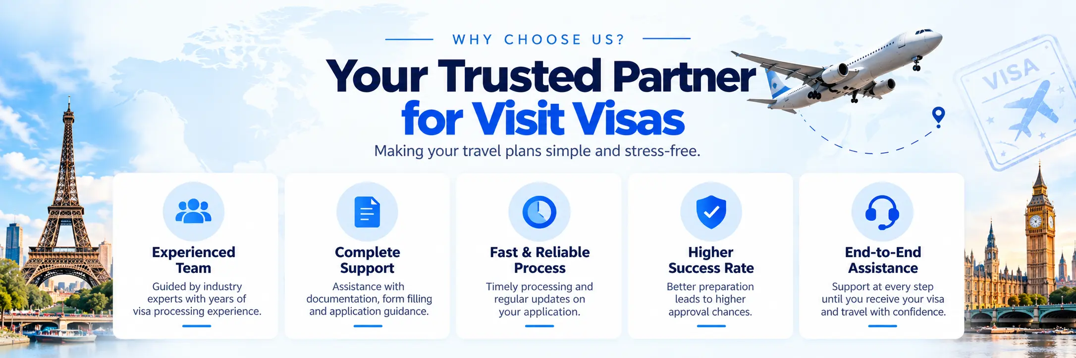 Our visit visa services